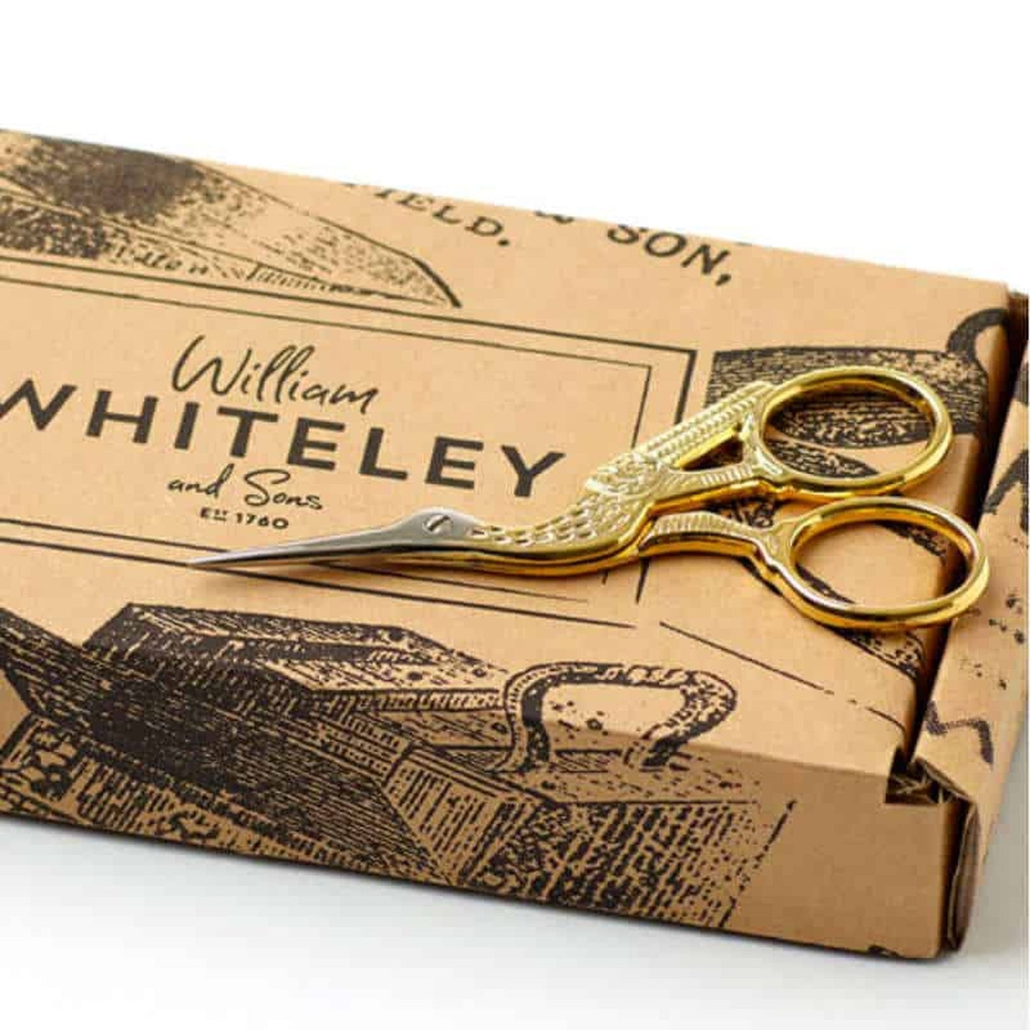 Embroidery Stork Scissors