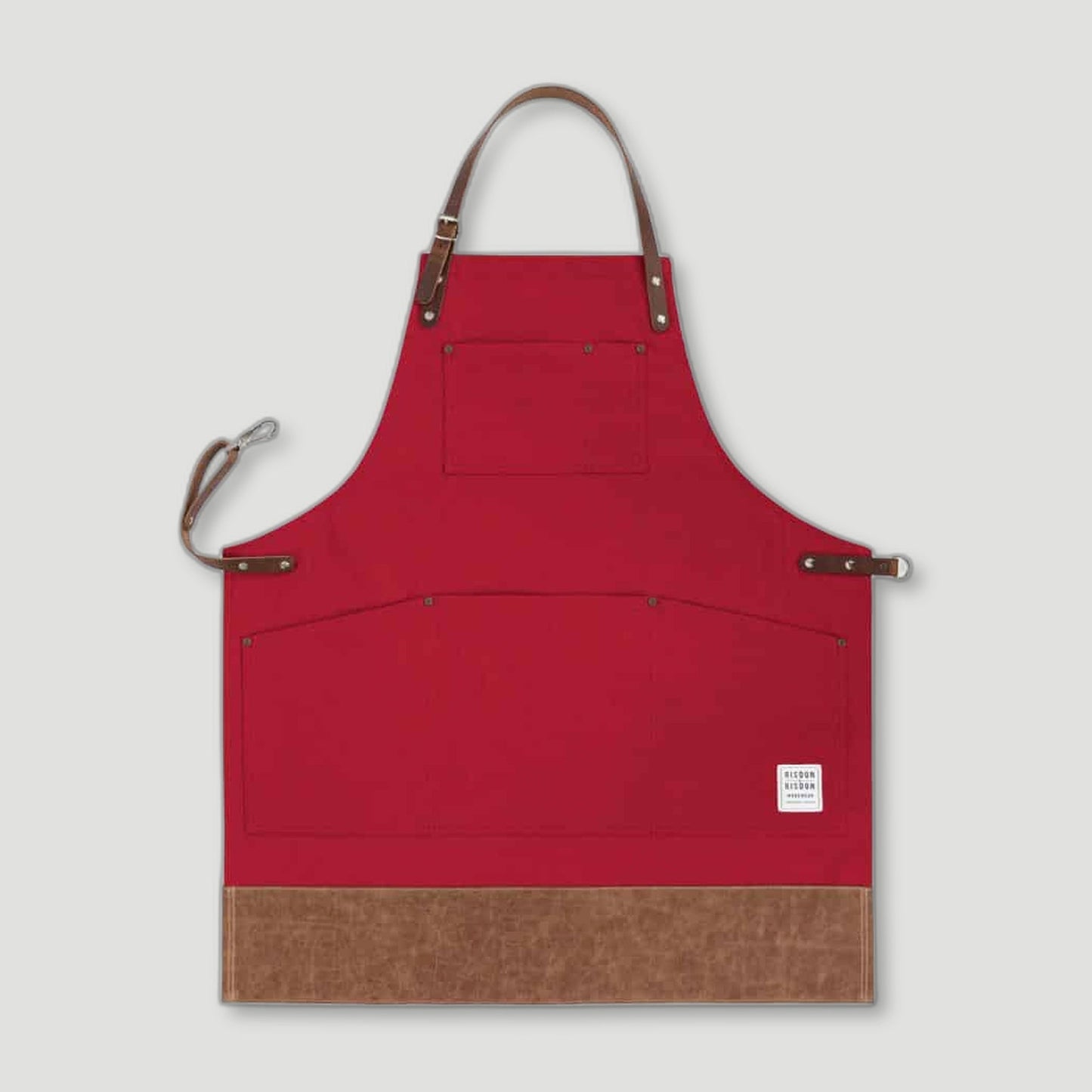 Factory Red Apron from Risdon & Risdon - British Made Aprons