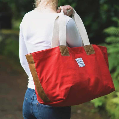 Factory Red Market Bag