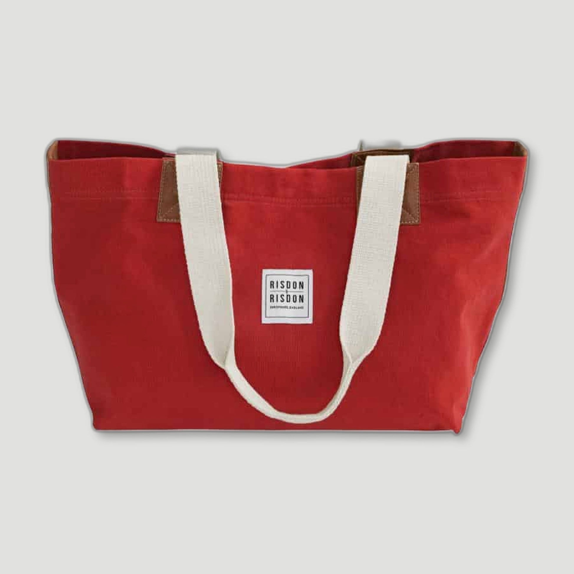 Factory Red Market Bag from Risdon & Risdon - British Made Aprons