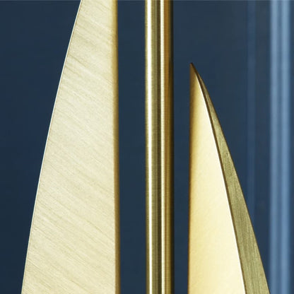 Folio Table Lamp in Brushed Brass