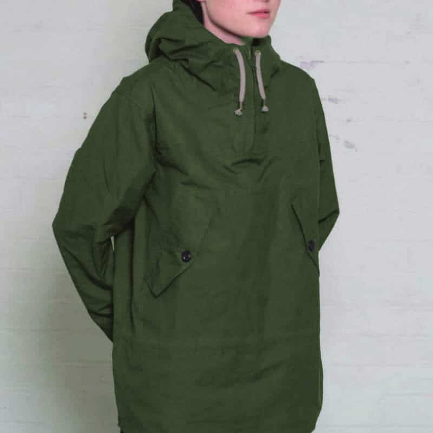 Forest Green Hooded Smock