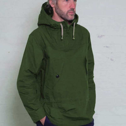 Forest Green Hooded Smock