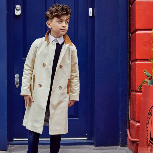 Fulham Boys Bridge Coat Cinnamon
