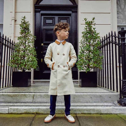 Fulham Boys Bridge Coat Cinnamon