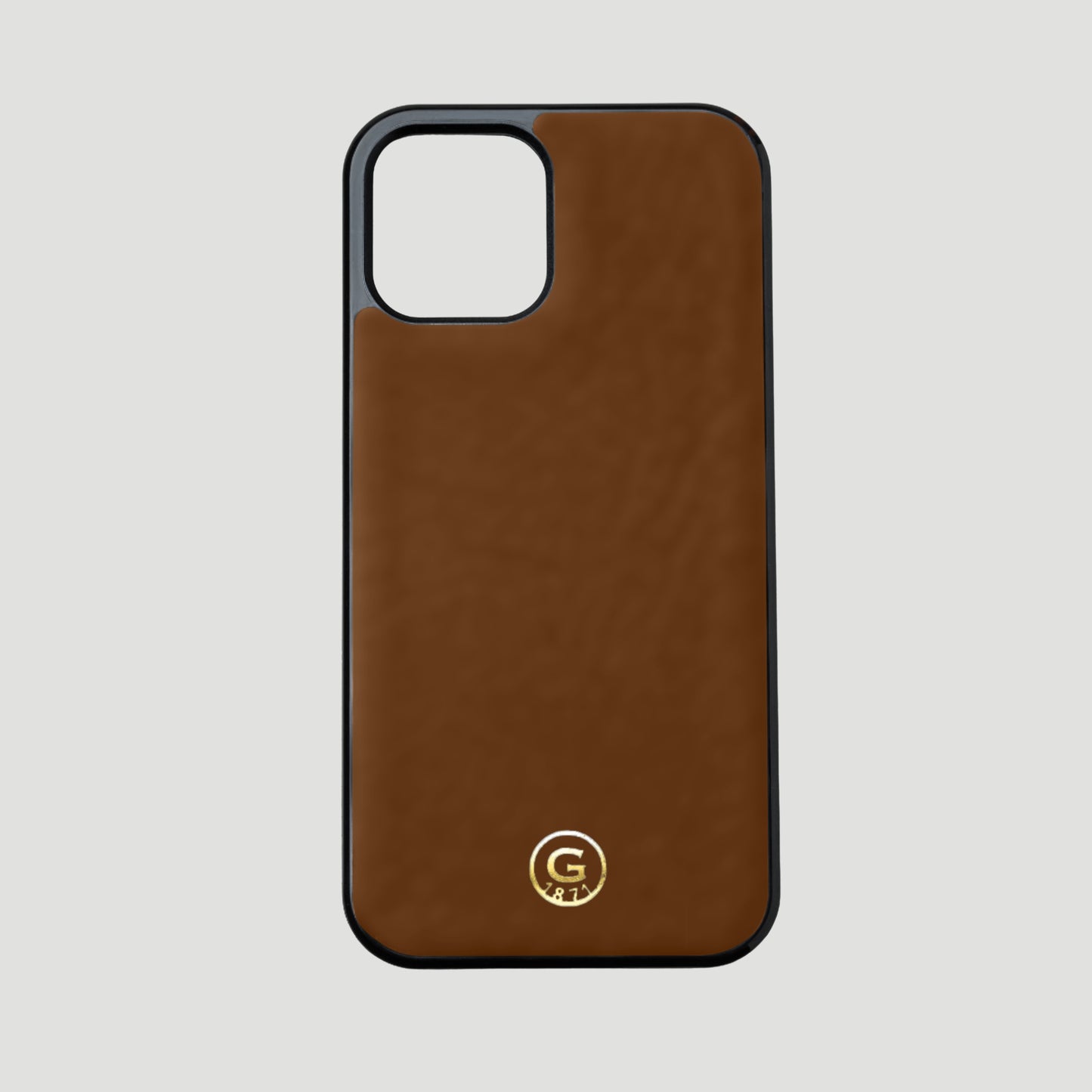 iPhone 16 Pro Max Leather Case - Chestnut Brown
