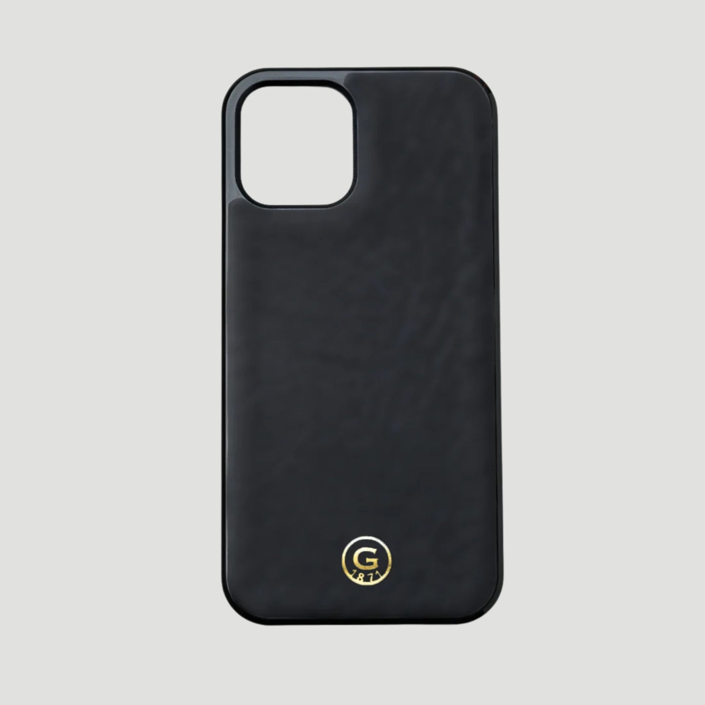 iPhone 16 Pro Max Leather Case - Ebony Black