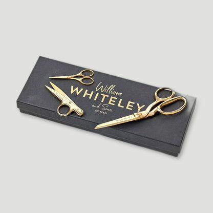 Gold Sewing Gift Set from William Whiteley & Sons - British Made Scissors
