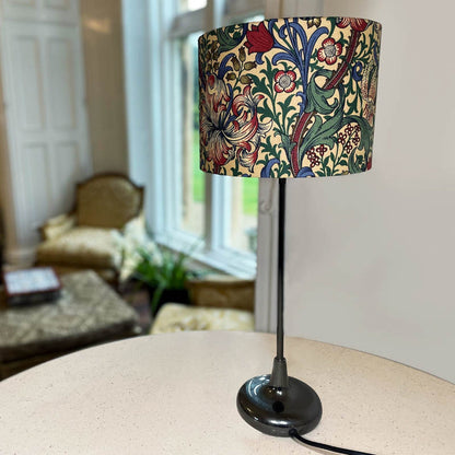 Golden Lily Cotton Lampshade 20cm