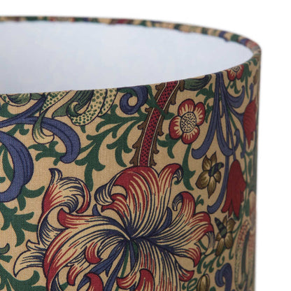 Golden Lily Cotton Lampshade 30cm