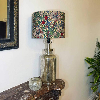 Golden Lily Cotton Lampshade 30cm