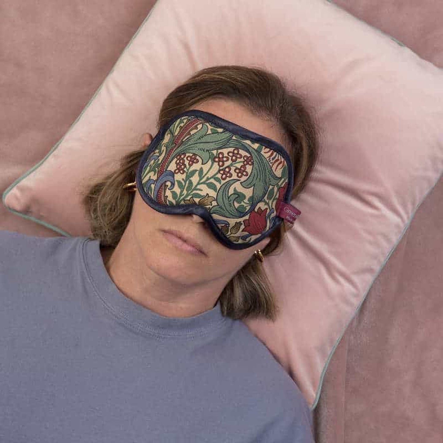 Golden Lily Eye Mask