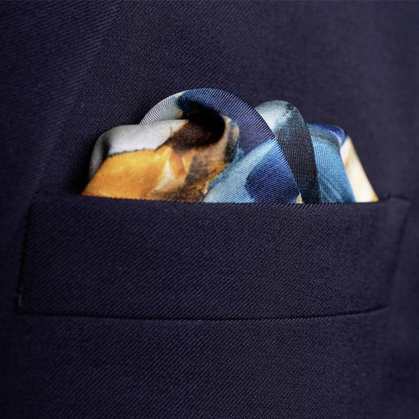 Golf Swing Pocket Square