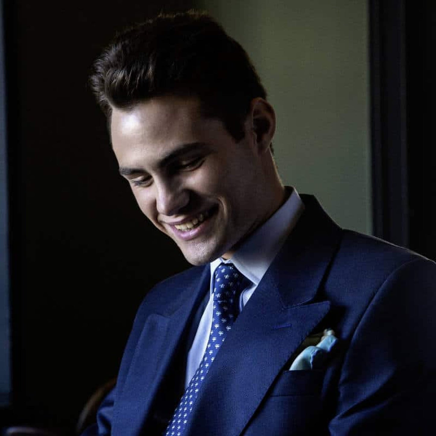 Golf Swing Pocket Square