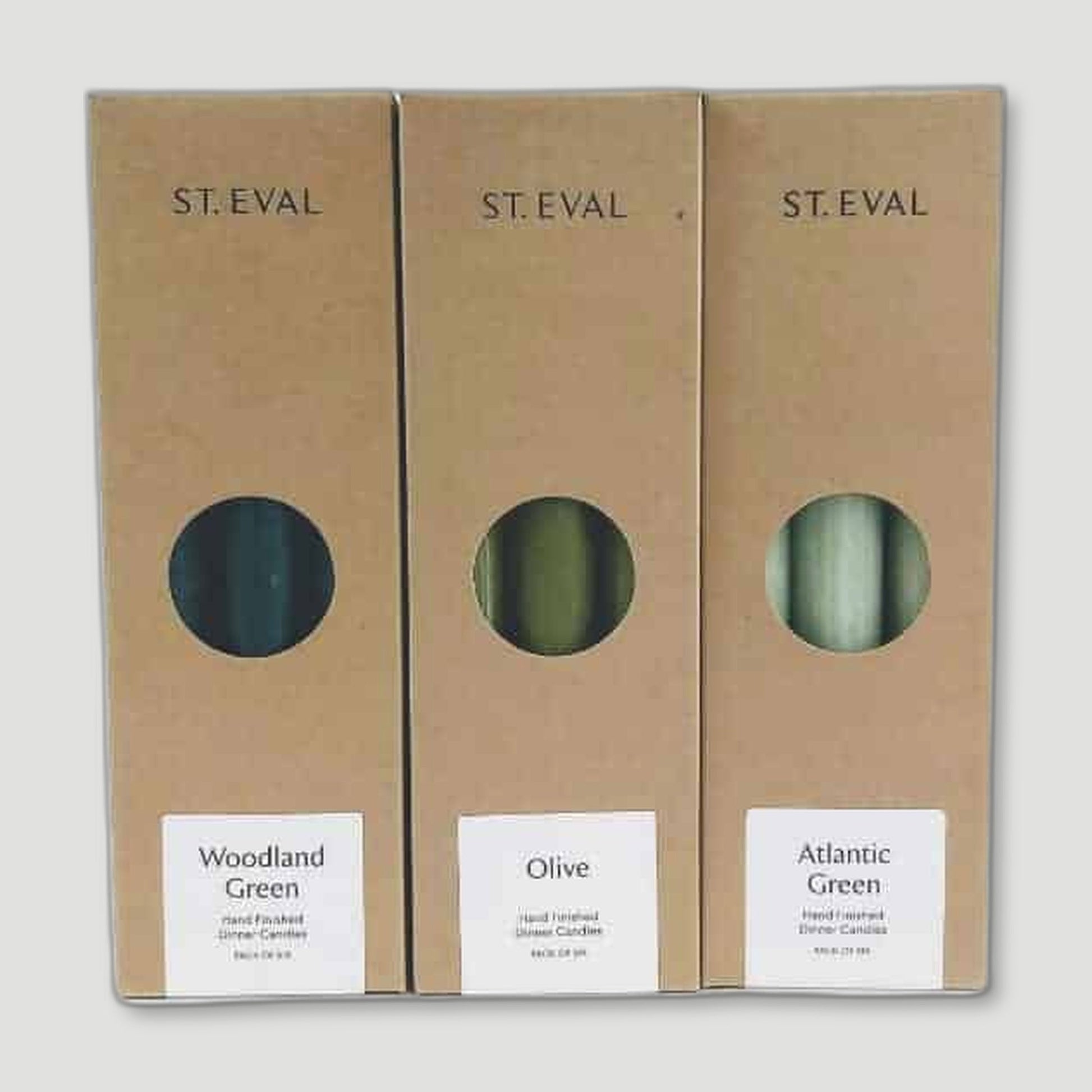 Green Candles Collection from Haeckels - British Made Seaweed Skincare