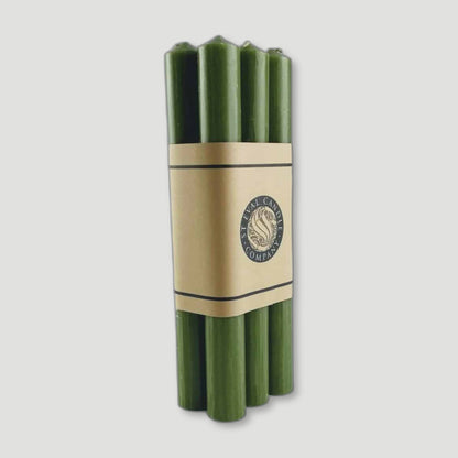 Side view of Green Candles Collection from Haeckels - British Made Seaweed Skincare