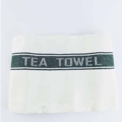Green Striped Tea Towel