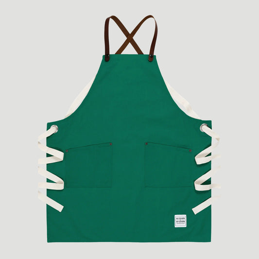 Green Canvas Studio Apron