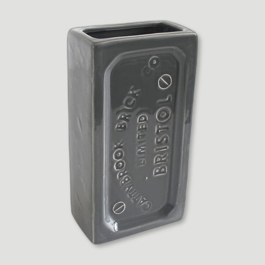 Grey Bristol Brick Vase