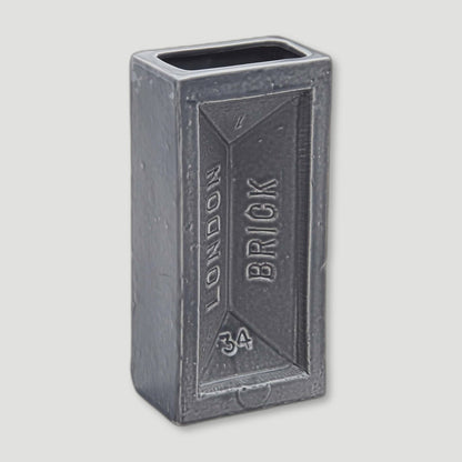 Grey London Brick Vase