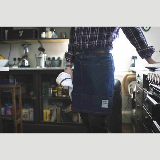 Half Length Barista Denim Apron