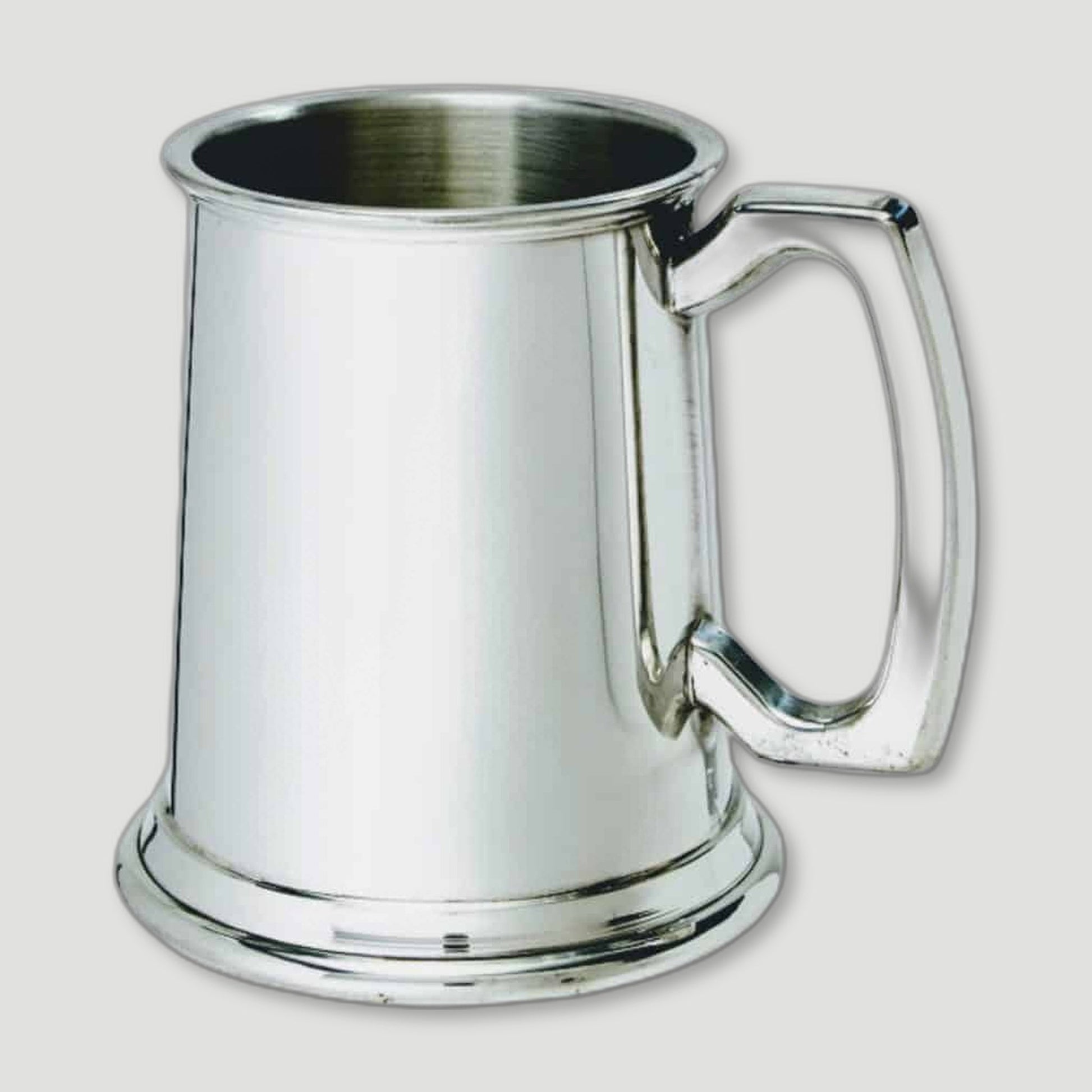 Half Pint Pewter Tankard from Wentworth Pewter - British Made Pewter Barware