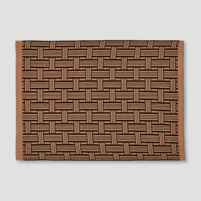Hazelnut Light Basket Placemat from Ambar Living - British Made Homeware