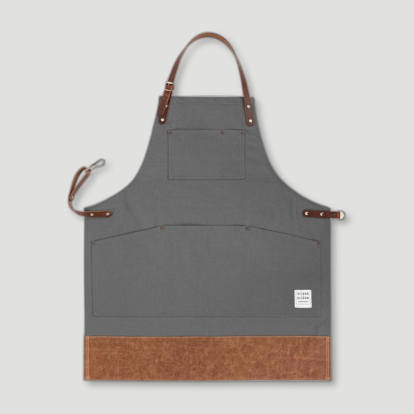 Heritage Grey Apron from Risdon & Risdon - British Made Aprons
