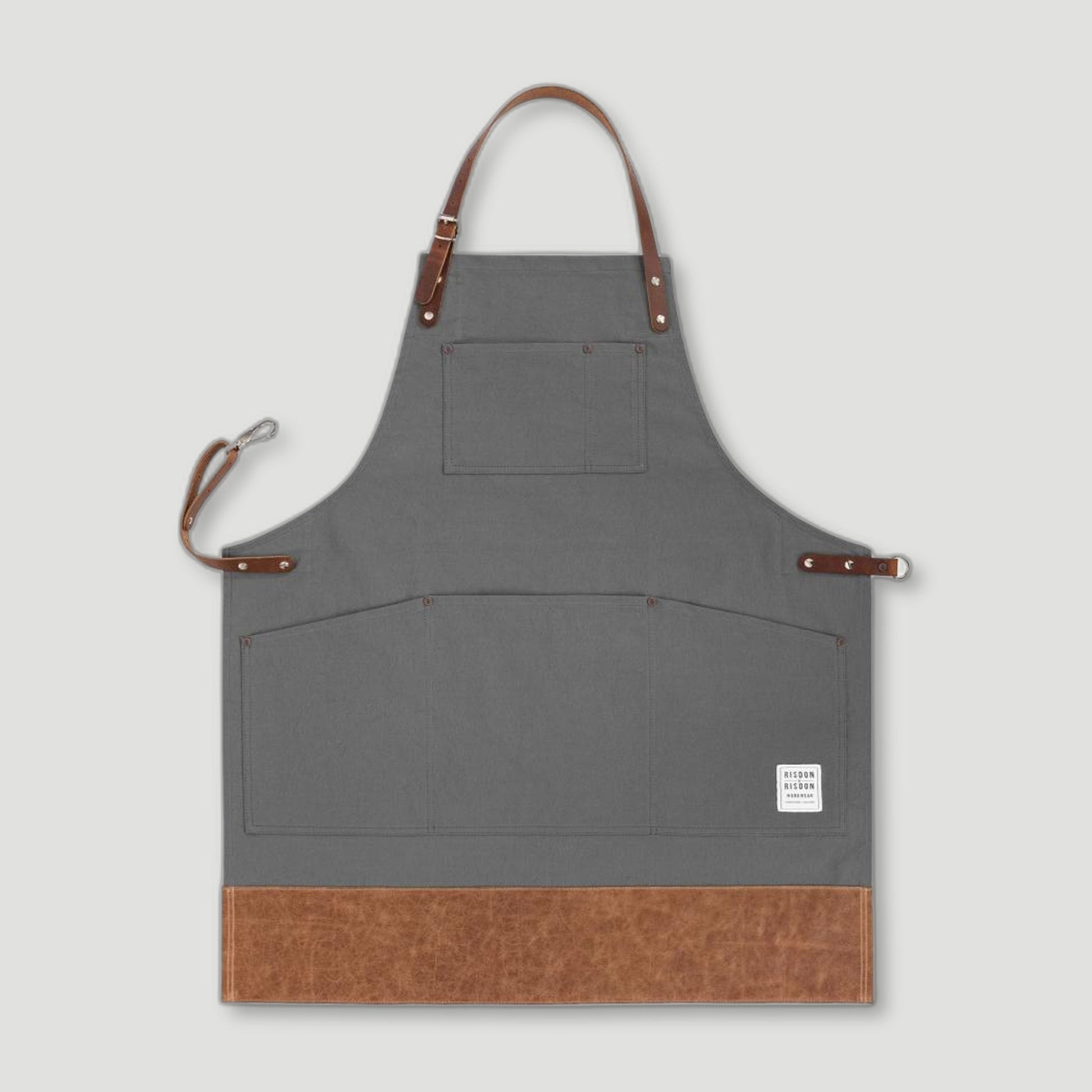 Heritage Grey Apron from Risdon & Risdon - British Made Aprons