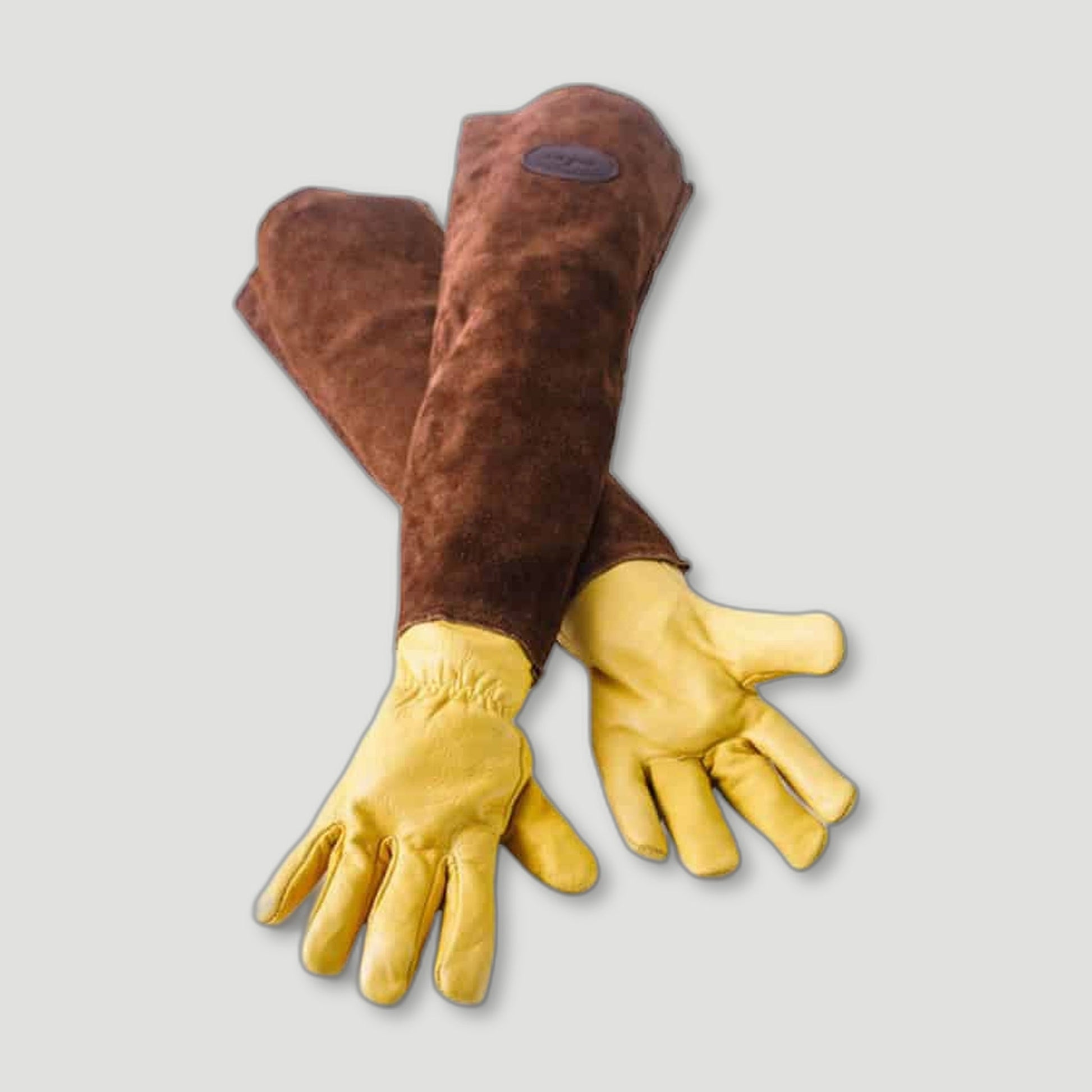 Heritage Long Sleeve Gauntlets from Bradleys Tannery - British Made Gardening Gloves