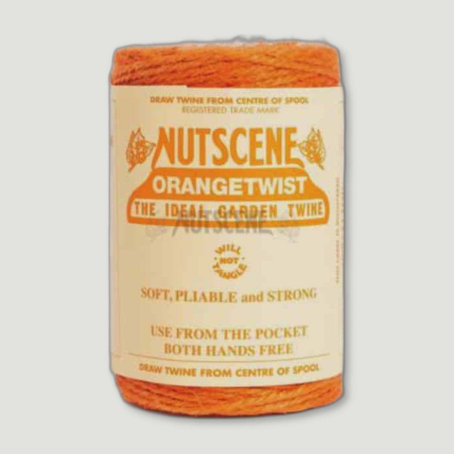 Heritage Orange Twine from Nutscene - British Made Garden Twine