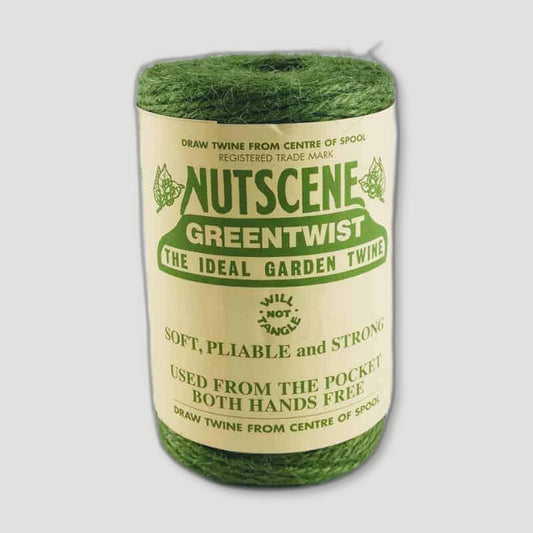 Tag detail of Heritage Twine Collection from Nutscene - British Made Garden Twine