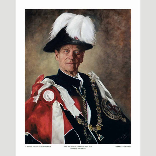 HRH The Duke of Edinburgh - Unsigned Print