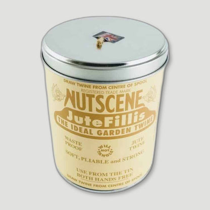 Iconic Tin of Natural Twine from Nutscene - British Made Garden Twine
