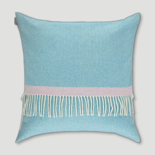 Front view of Ida Cushion from Twig - British Made Wool Throws