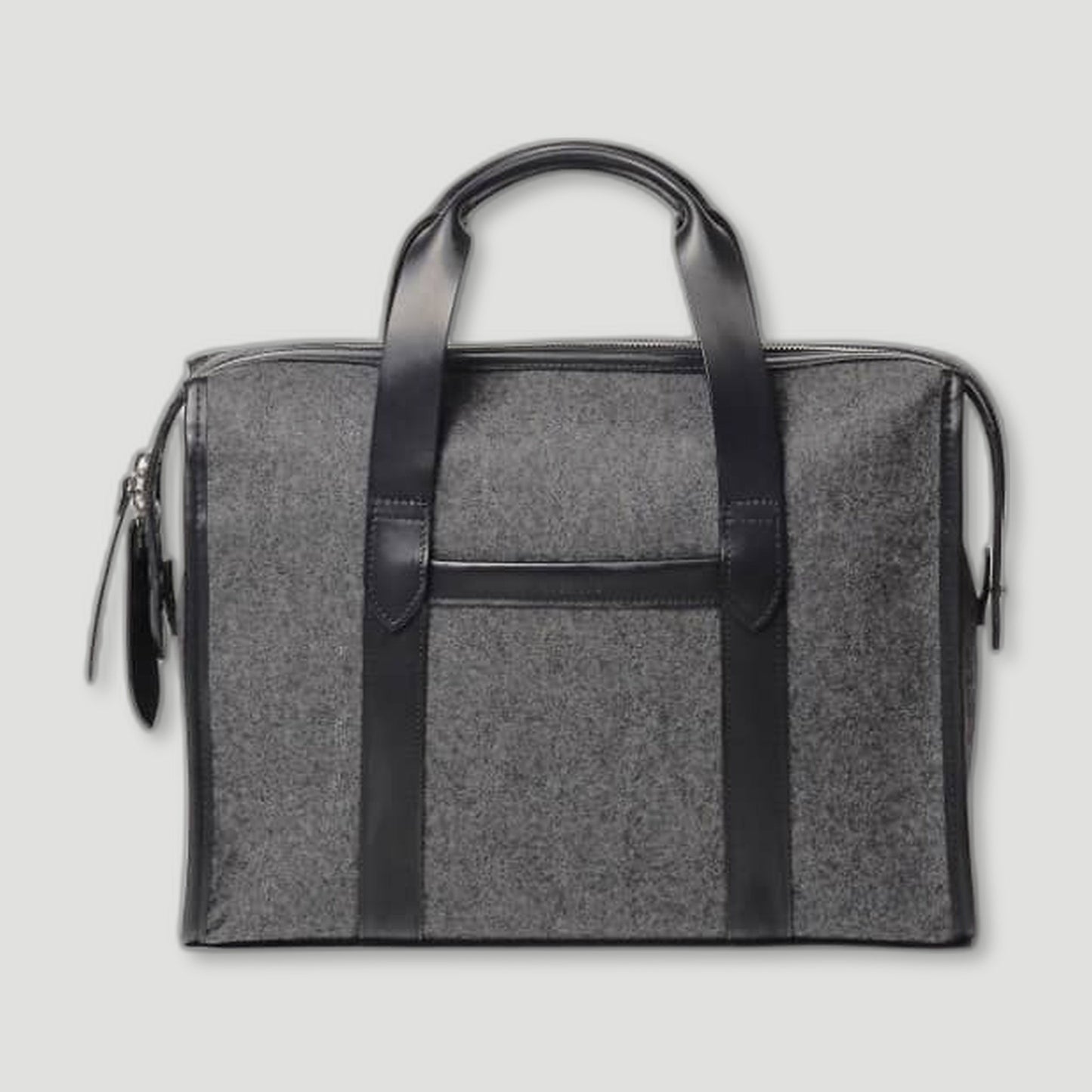 Isambard Briefcase - Grey from CHERCHBI - British Made Bags