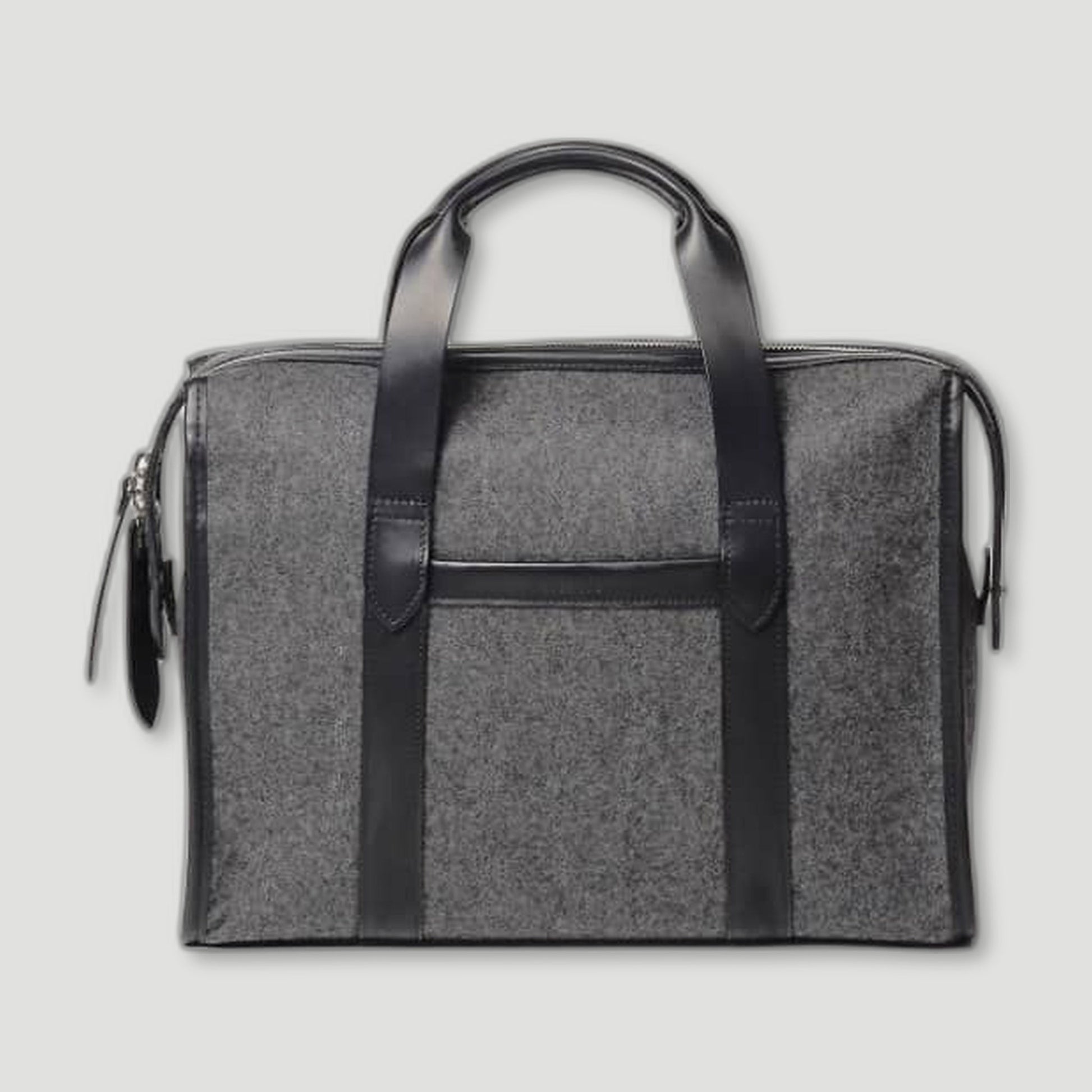 Isambard Briefcase - Grey from CHERCHBI - British Made Bags