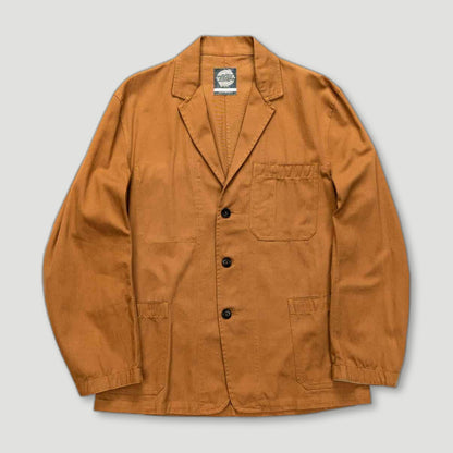 Khaki Engineer Jacket from Yarmouth Oilskins - British Made Workwear Clothing