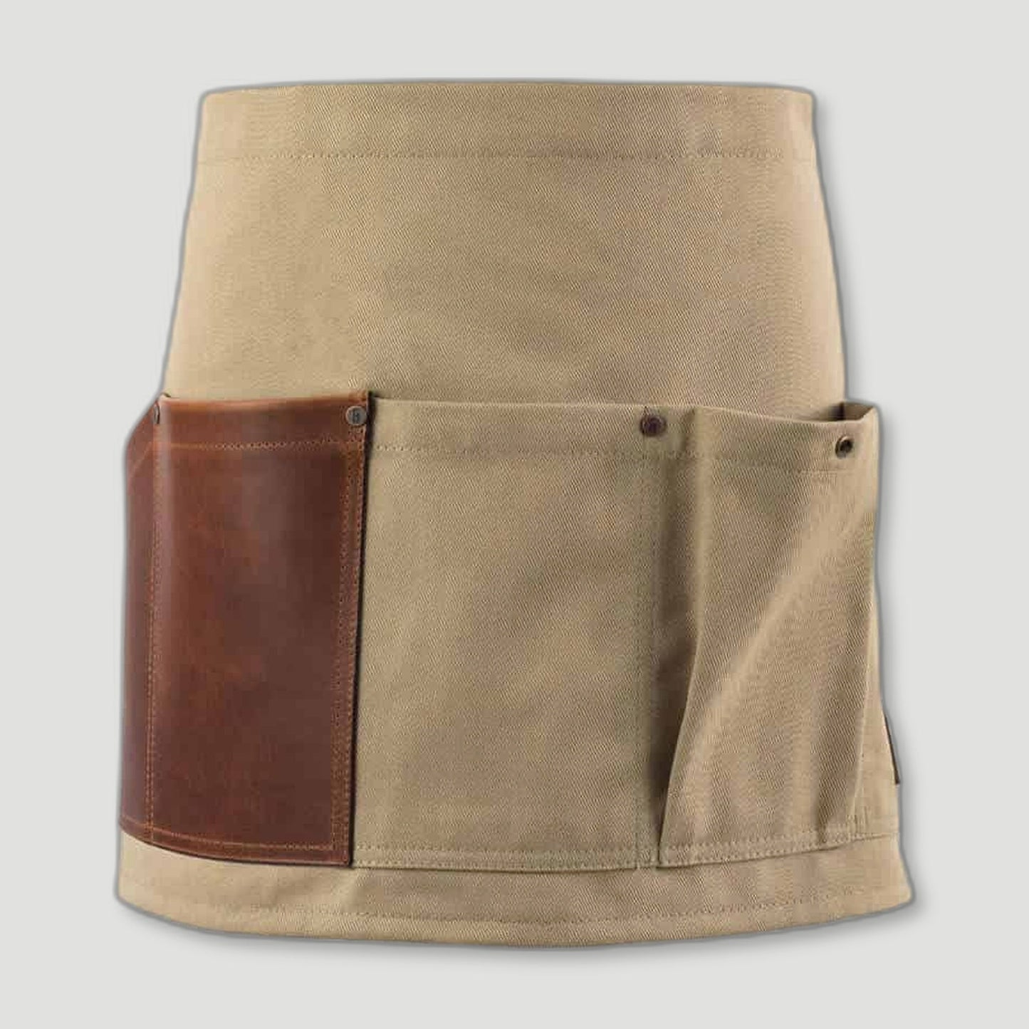 Khaki Green Gardener's Half Apron from Risdon & Risdon - British Made Aprons