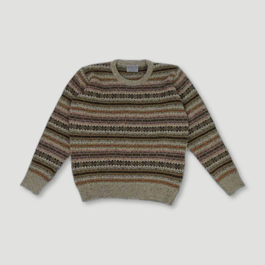 Ladies Harvest Fair Isle - Foyle from Michael Ross - British Made Wool Jumpers