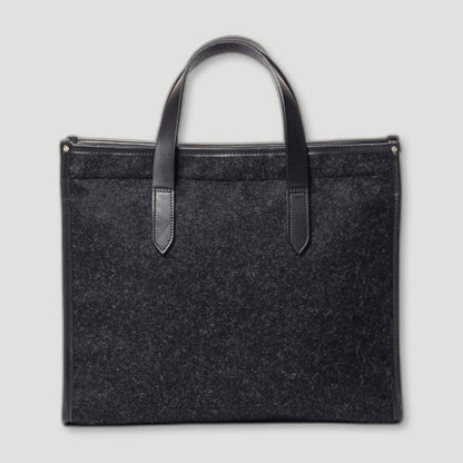 Library Tote - Black from CHERCHBI - British Made Bags