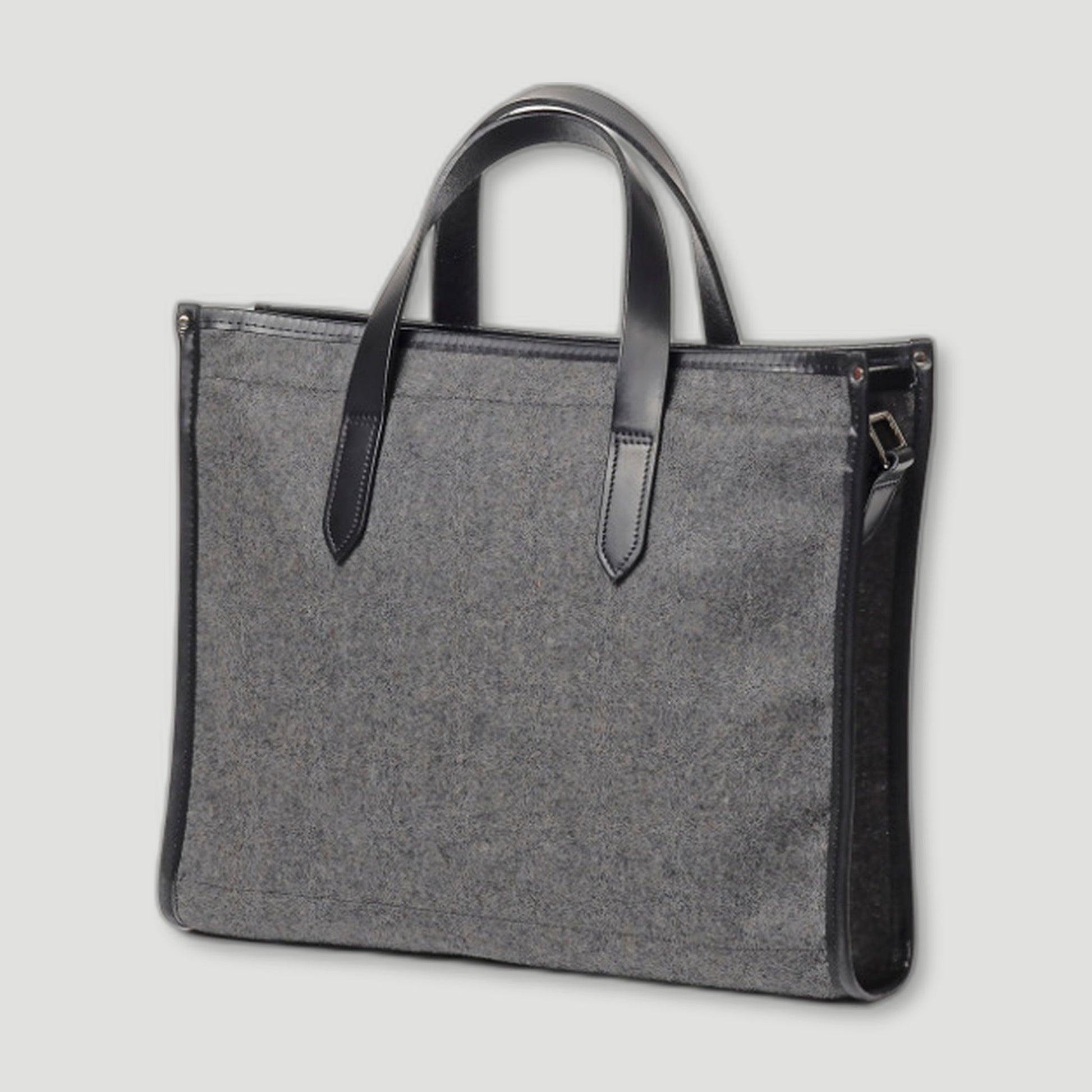 Library Tote - Grey from CHERCHBI - British Made Bags