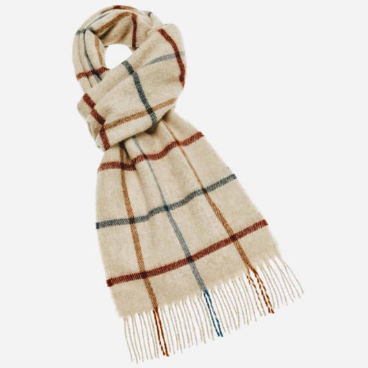 Lincoln Beige Scarf
