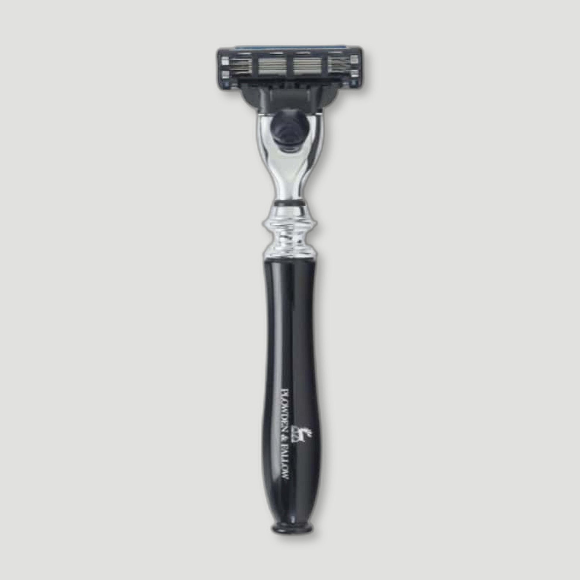 LUDLOW CARTRIDGE SHAVING SET EBONY from Plowden & Fallow - British Made Perfumes & Fragrances