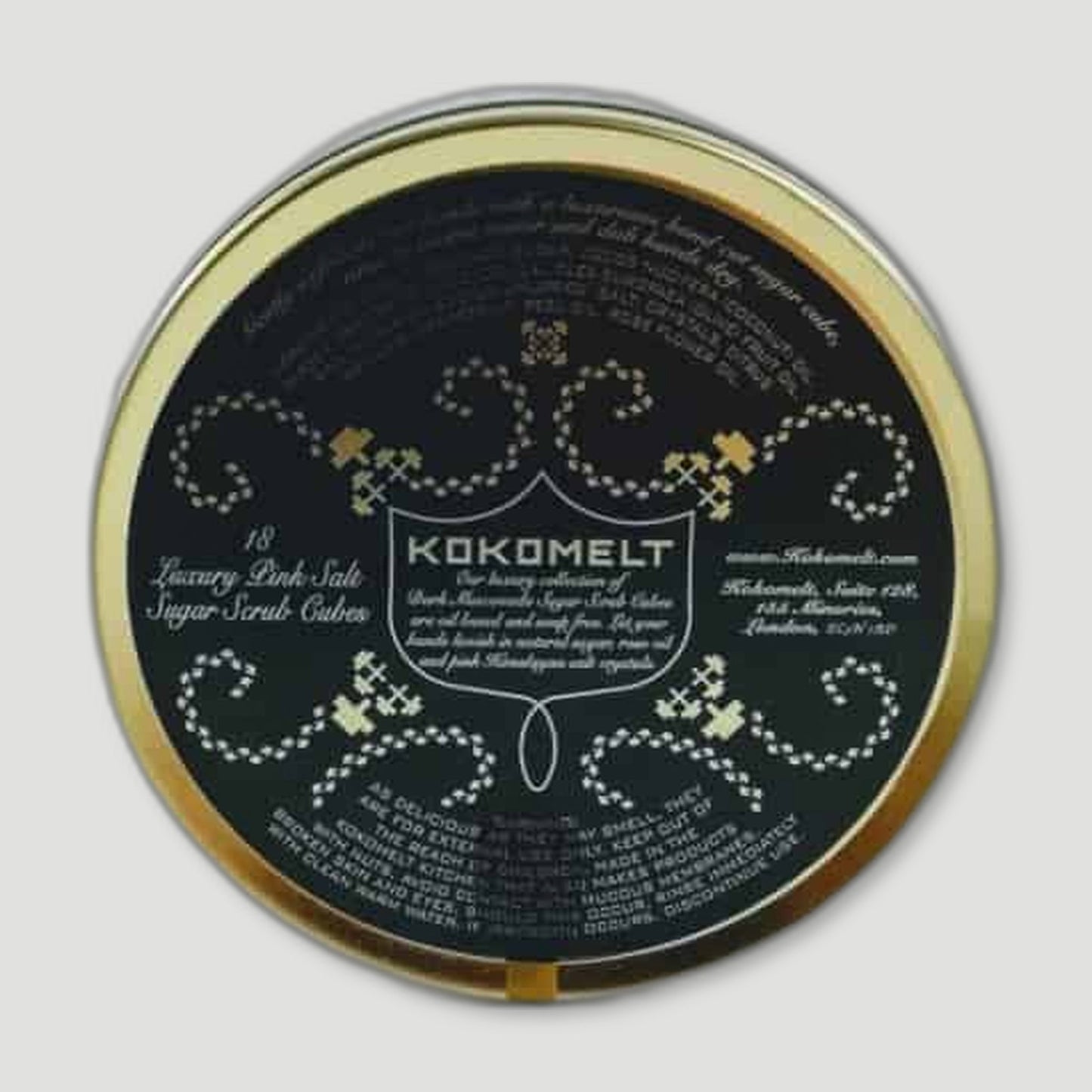 Luxury Pink Sugar Scrub Cubes from Kokomelt - British Made Post Gym Skincare