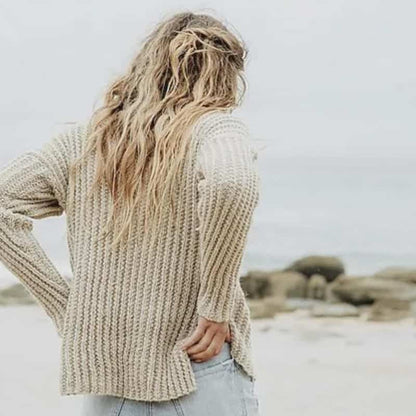 Lyonesse Rib Sweater Knitting Kit