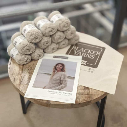 Lyonesse Rib Sweater Knitting Kit
