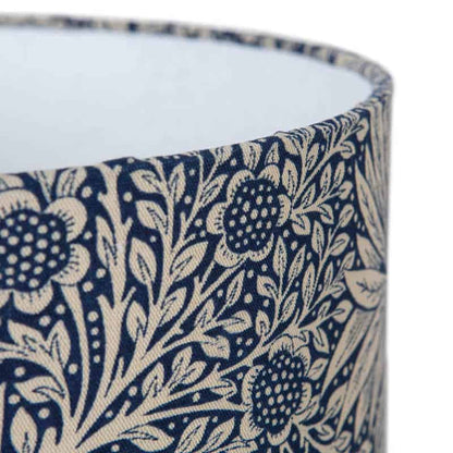 Marigold Indigo Cotton Lampshade 30cm