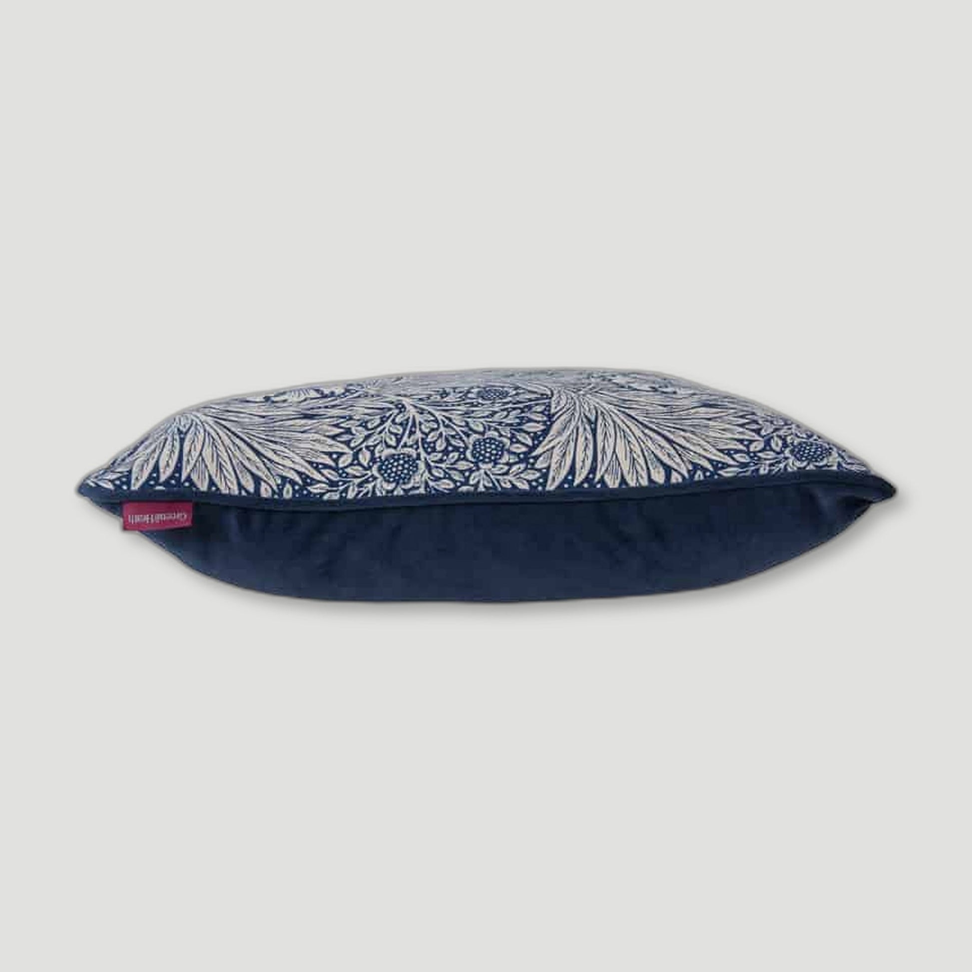 Marigold Indigo Cushion from Green&Heath - British Made Homeware