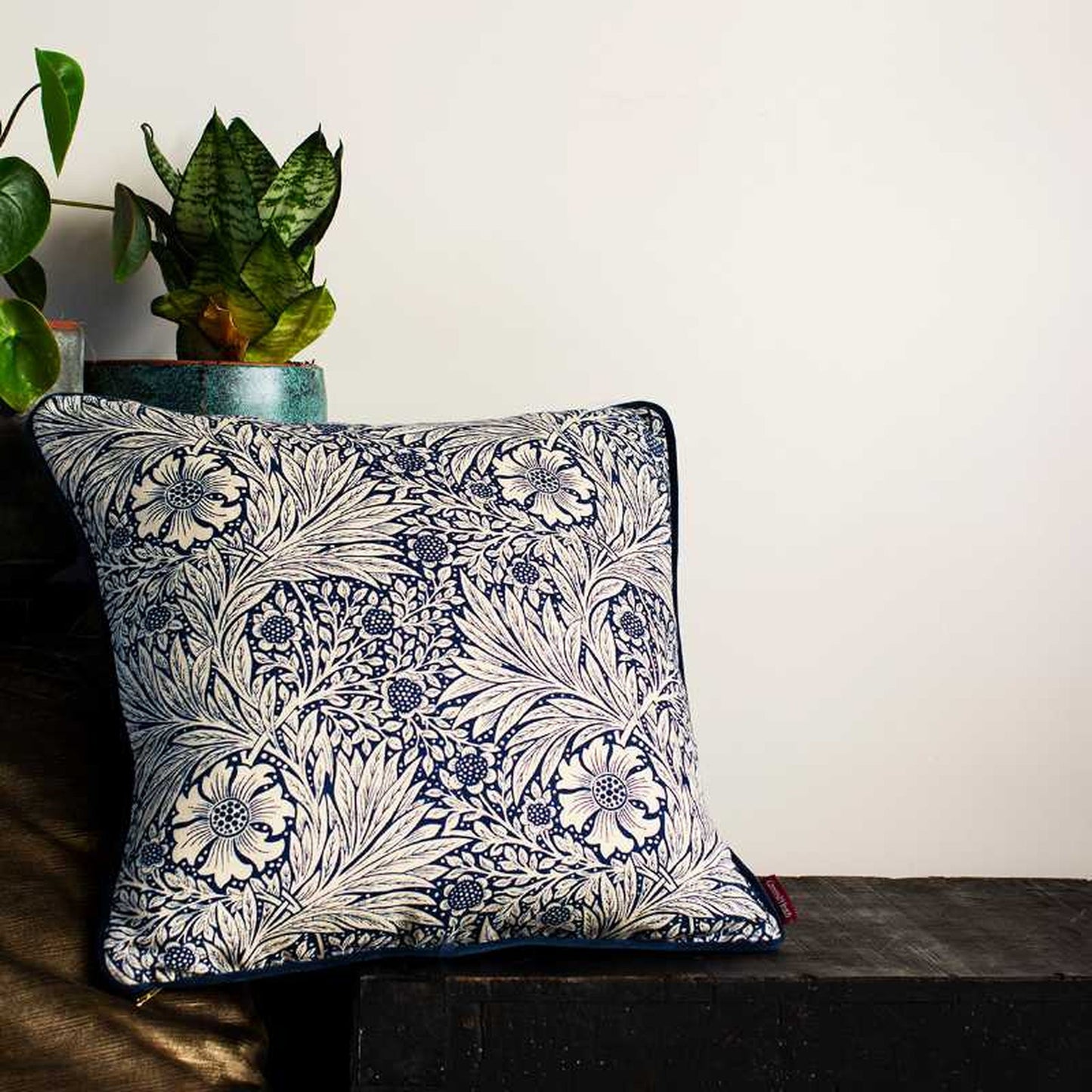 Marigold Indigo Cushion